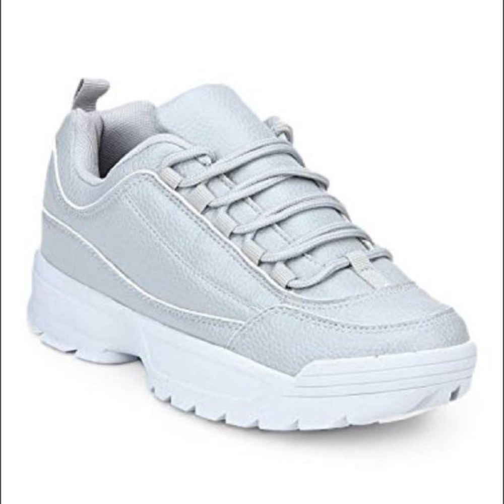 ASOS Truffle Collection Grey Cleated Sneakers